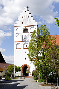St. Michael's parish church, Reisbach, Lower Bavaria, Bavaria, Germany, Europe