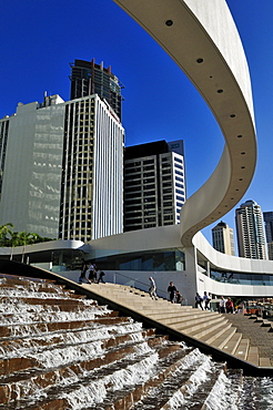 Eagle Street Pier at Brisbane River, Brisbane, Queensland, Australia