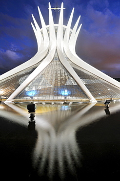 Cathedral Catedral da Nossa Senhora Aparecida, Brasilia, Brazil, South America