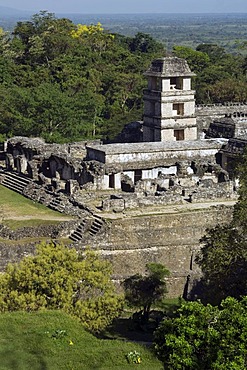 Palenque, The Palace, UNESCO World Heritage Site, Yucatan, Mexico