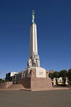 Freedom monument Brivibai, Riga, Latvia, Baltic States, PublicGround