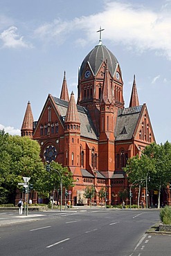 Heilig-Kreuz-Kirche, Holy Cross Church, in Berlin, Germany, Europe