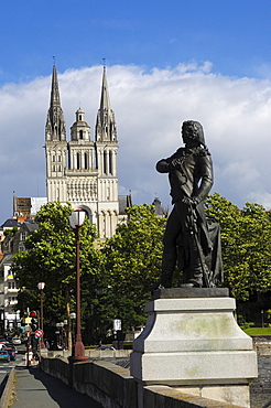 Angers Cathedral, Maine-et-Loire, France, Europe