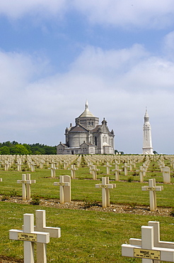 First World War Cemetery and Memorial at Notre Dame de Lorette, Pas-de-Calais, Somme valley, France, Europe