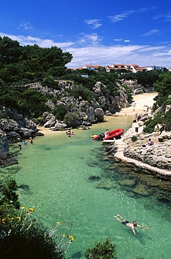 Cala Forcat, Minorca, Balearic Islands, Spain