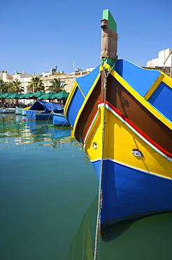 Fishing boats in Marsaxlokk, Malta, Europe