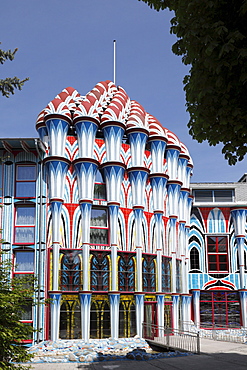 Fuchspalast Hotel, designed by Ernst Fuchs, St. Veit an der Glan, Carinthia, Austria, Europe