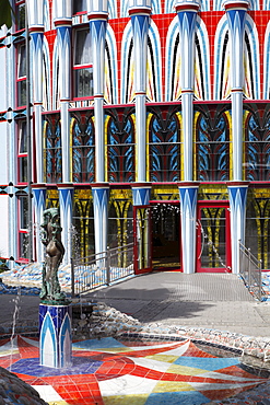 Fuchspalast Hotel, designed by Ernst Fuchs, St. Veit an der Glan, Carinthia, Austria, Europe