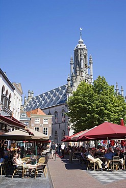 Stadhuis or City Hall, Middelburg, Zeeland, Netherlands