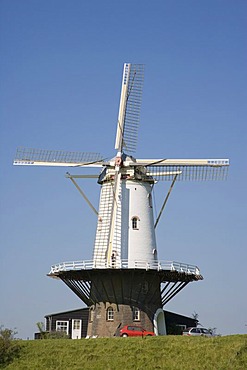 Mollen De Koe, The Cow flour mill, Veere, Zeeland, Netherlands