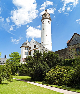 Hoechster Schloss castle, former seat of the Archbishopric of Mainz, Frankfurt, Germany, Europe