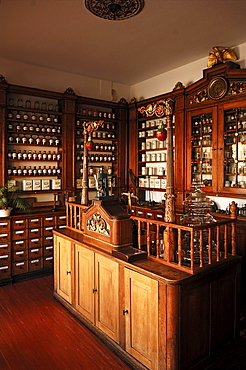 Old Pharmacy from 1834, Bad-Essen, Lower Saxony, Germany, Europe