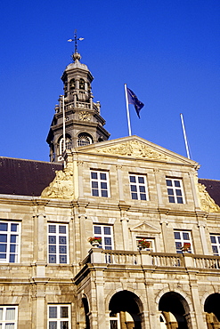 Stadhuis, City Hall at the market square, city centre, Maastricht, Limburg, The Netherlands, Benelux, Europe