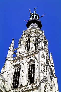 Onze Lieve Vrouwe Kerk, Church of Our Lady, Grote Kerk, a Gothic church on Grote Markt square, Breda, Province of North Brabant, Noord-Brabant, Netherlands, Benelux, Europe