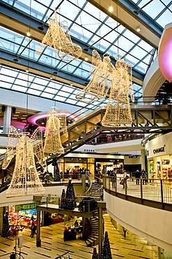 Shopping centre, festive decoration