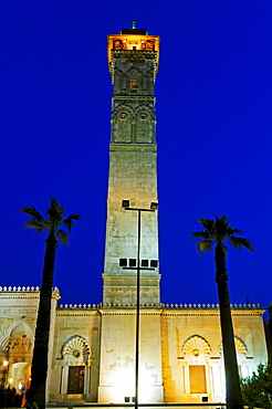 Umayyad mosque in the old town of Aleppo, Syria, Asia