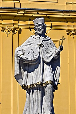 Statue of John of Nepomuk in Osijek, Croatia, Europe