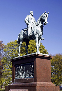 Kaiser-Wilhelm-Denkmal memorial, Kiel, Schleswig-Holstein, Germany, Europe