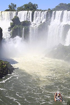 Iguazu falls, Iguazu, Argentinian side, Misiones Province, Argentina