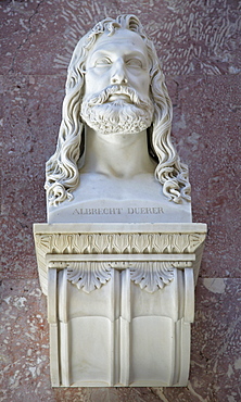 Bust of Albrecht Duerer, German printmaker and painter