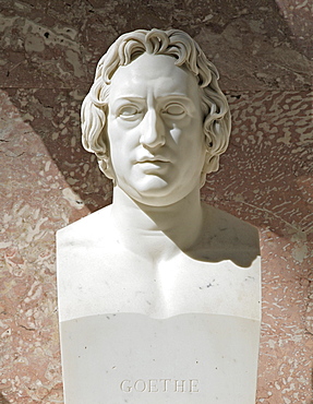 Bust of Johann Wolfgang von Goethe, German poet