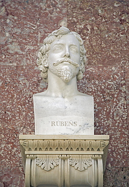 Bust of Peter Paul Rubens, Flemish painter