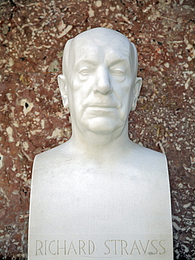 Bust of Richard Strauss, German composer