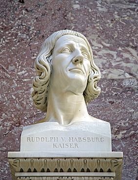 Bust of Rudolf von Habsburg, German king