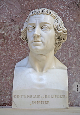 Bust of Gottfried August Buerger, German poet