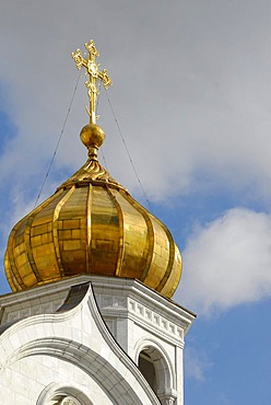 Belltower of the Cathedral of Christ the Saviour, Moscow, Russia