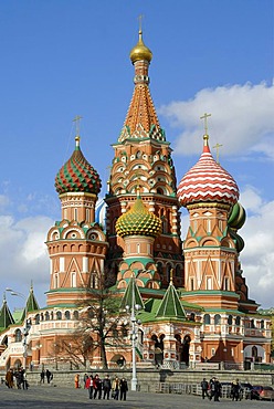 Saint Basil Cathedral, Red Square, Moscow, Russia