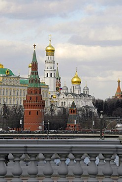 View of the Kremlin, Moscow, Russia