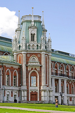 The Grand Palace, by Matvey Kazakov, 1786-1796, Tsaritsyno, Moscow, Russia