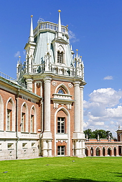 The Grand Palace, by Matvey Kazakov, 1786-1796, Tsaritsyno, Moscow, Russia