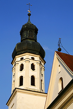 Ecclesiastical Academy of Teacher Education, church and former monastery Obermarchtal, Alb Donau district, Baden-Wuerttemberg, Germany, Europe