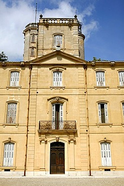 Chateau d'Avignon Castle, Carmargue, Southern France, Europe