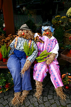 Erntedank, Thanksgiving figures in Franconia, Bavaria, Germany, Europe