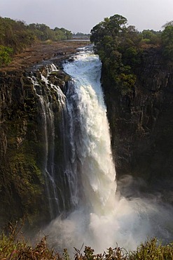 Victoria Falls, waterfalls of the Sambesi River, UNESCO World Heritage Site, Zimbabwe, Africa