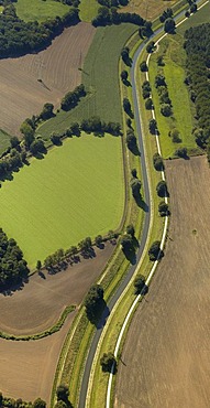 Aerial photo, Emscher and Henrichenburg flood control, Castrop Rauxel, Ruhr Area, North Rhine-Westphalia, Germany, Europe