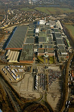 Aerial photo, OPEL Werk 1 Laer, Opel car factory plant 1, Bochum, Ruhr district, North Rhine-Westphalia, Germany, Europe