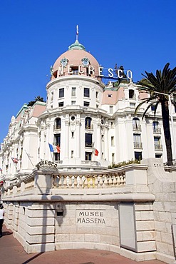 Hotel Negresco, Nice, Alpes-Maritimes, Provence-Alpes-Cote d'Azur, Southern France, France, Europe