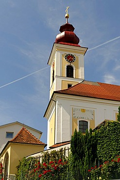 Parish Church St Stephan, Bad Wimsbach-Neytharting, Upper Austria, Europe