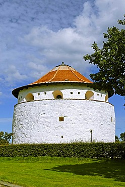 Gunpowder tower Krudttarnet, Frederikshavn, Jutland, Denmark, Europe