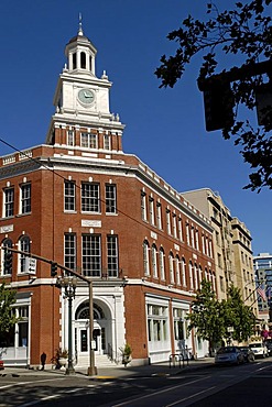 Building, historic, downtown, town centre of Portland, Oregon, USA