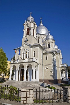 Romanian orthodox church, Alesd, Bihor, Romania, Europe