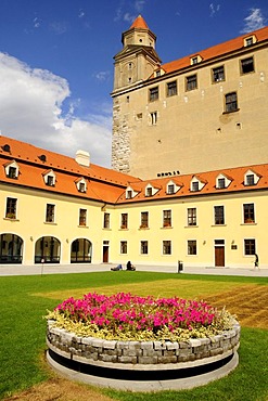 Bratislava Castle or Pressburger Castle, BratislavskË hrad, Bratislava, former Pressburg, Slovakia, Europe