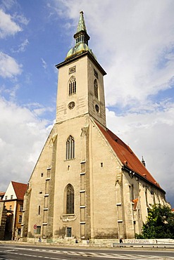 St. Martin's Cathedral, Katedrala sv. Martina, Bratislava, formerly known as Pressburg, Slovakia, Europe