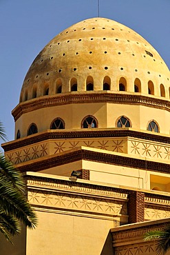 Dome of the Theatre Royale, Royal Theatre, Marrakesh, Morocco, Africa