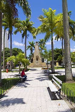 Joao Pessoa square and monument, Joao Pessoa City, Paraiba, Brazil, South America