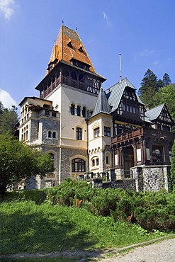 Pelisor Castle, Simiu, Wallachia, Carpathian Mountains, Romania